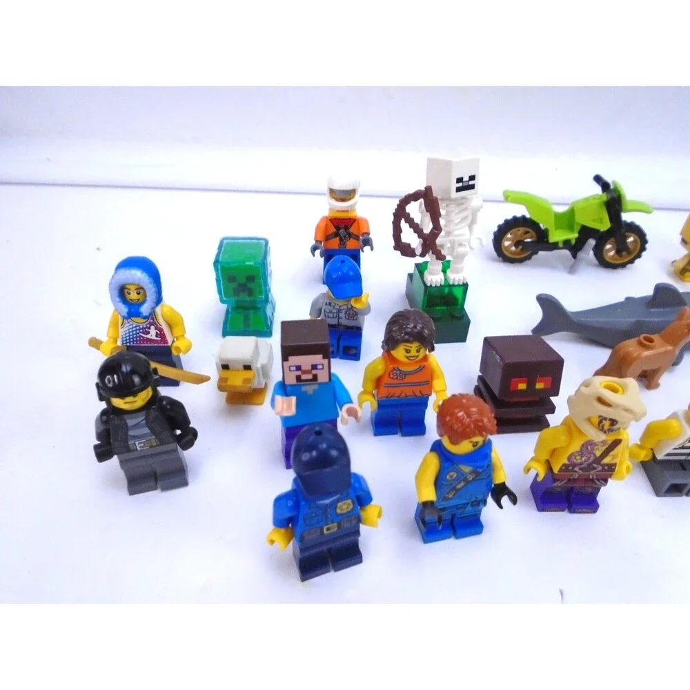 Large Lot Of Lego sets City Minecraft Figures Creator sets + more see pics